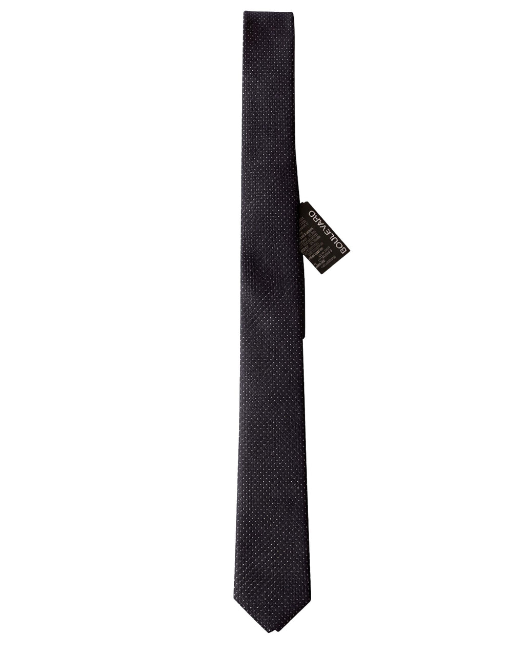 Corbata Noir Dots - Negro texturizado