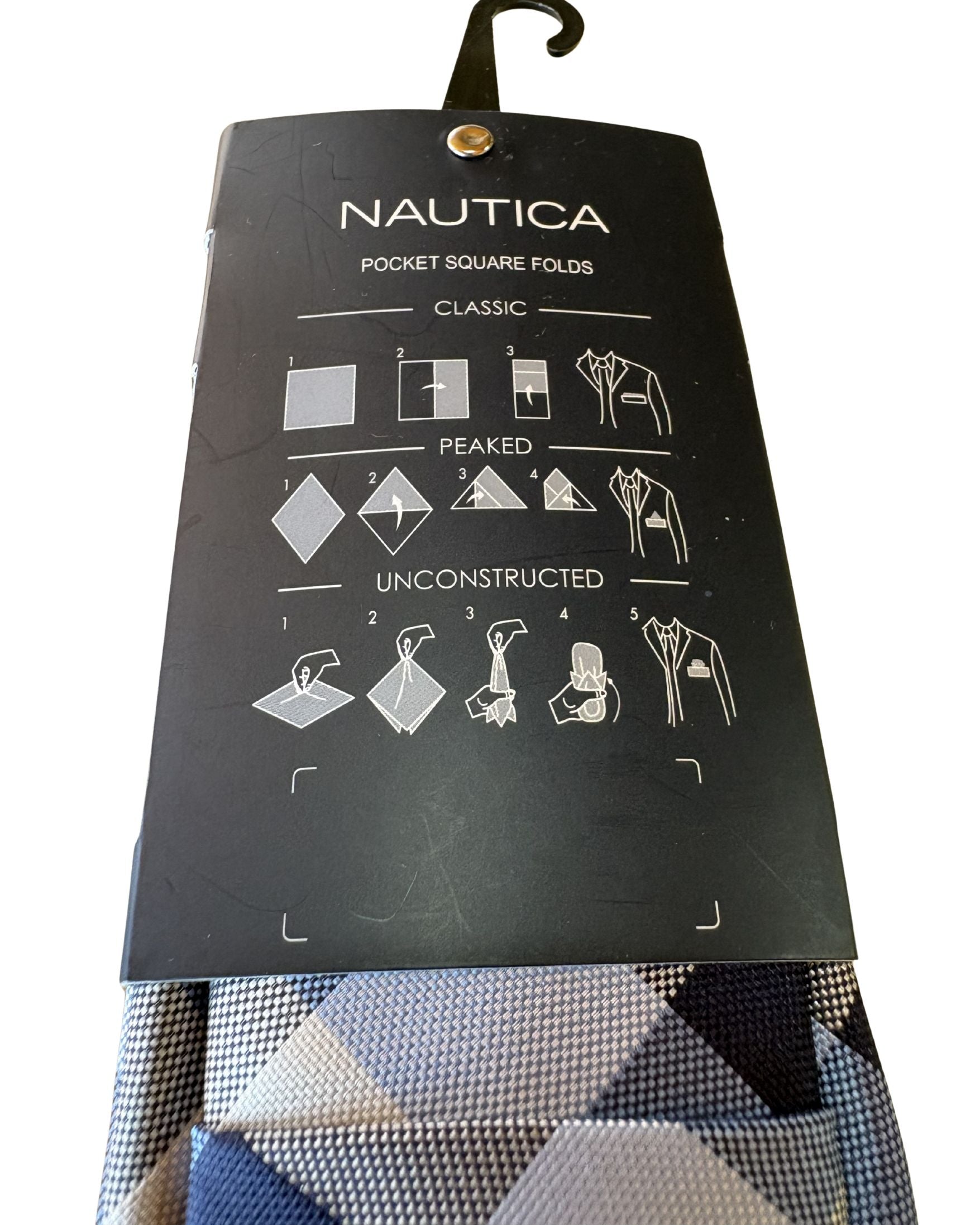 Set Corbata Azul Cuadros + Pañuelo a Juego – Edición Ejecutivo Moderno