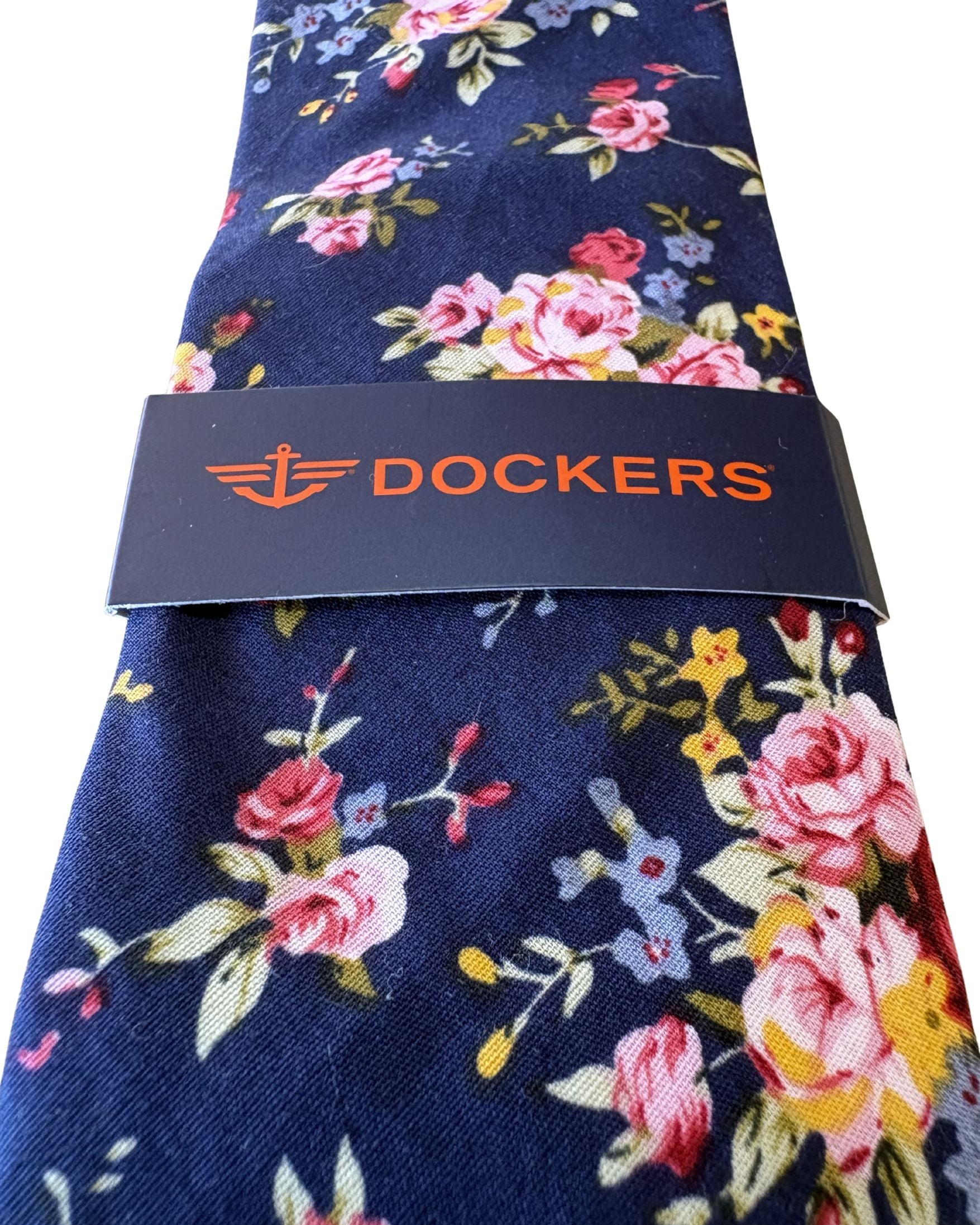 Corbata DOCKERS Floral Navy Premium