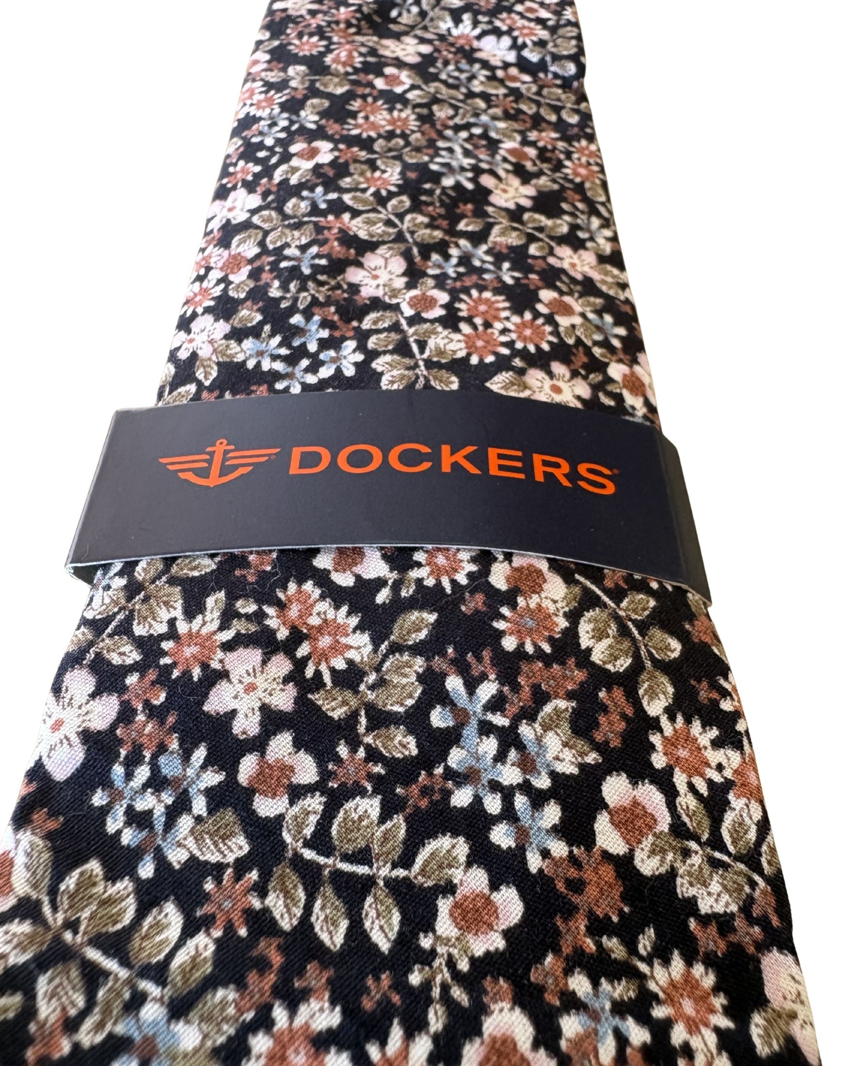 Corbata DOCKERS Floral Oscura Premium