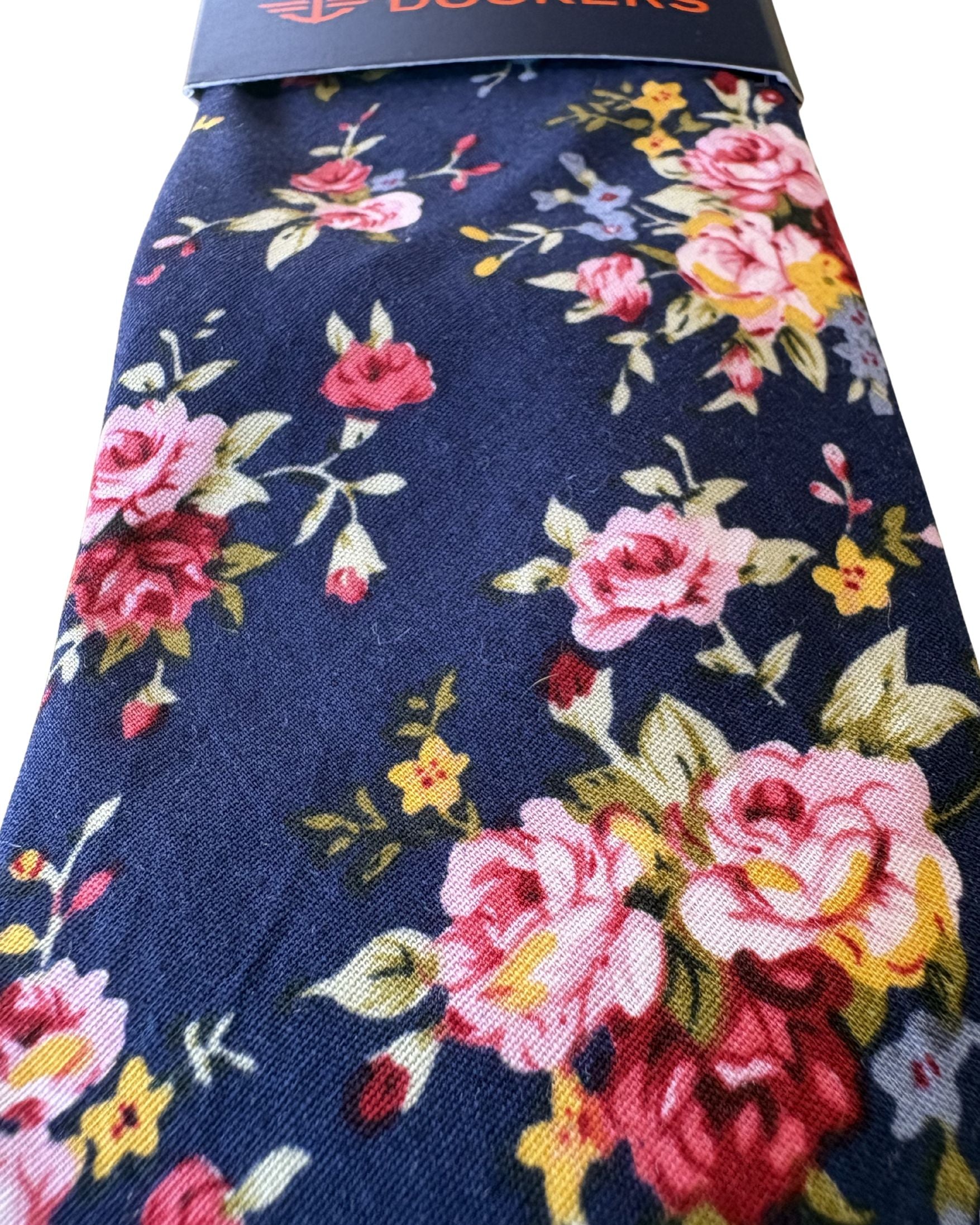 Corbata DOCKERS Floral Navy Premium