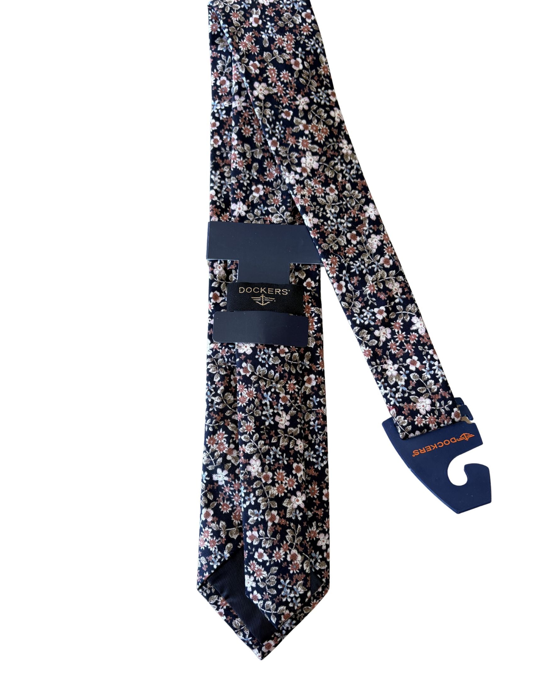 Corbata DOCKERS Floral Oscura Premium