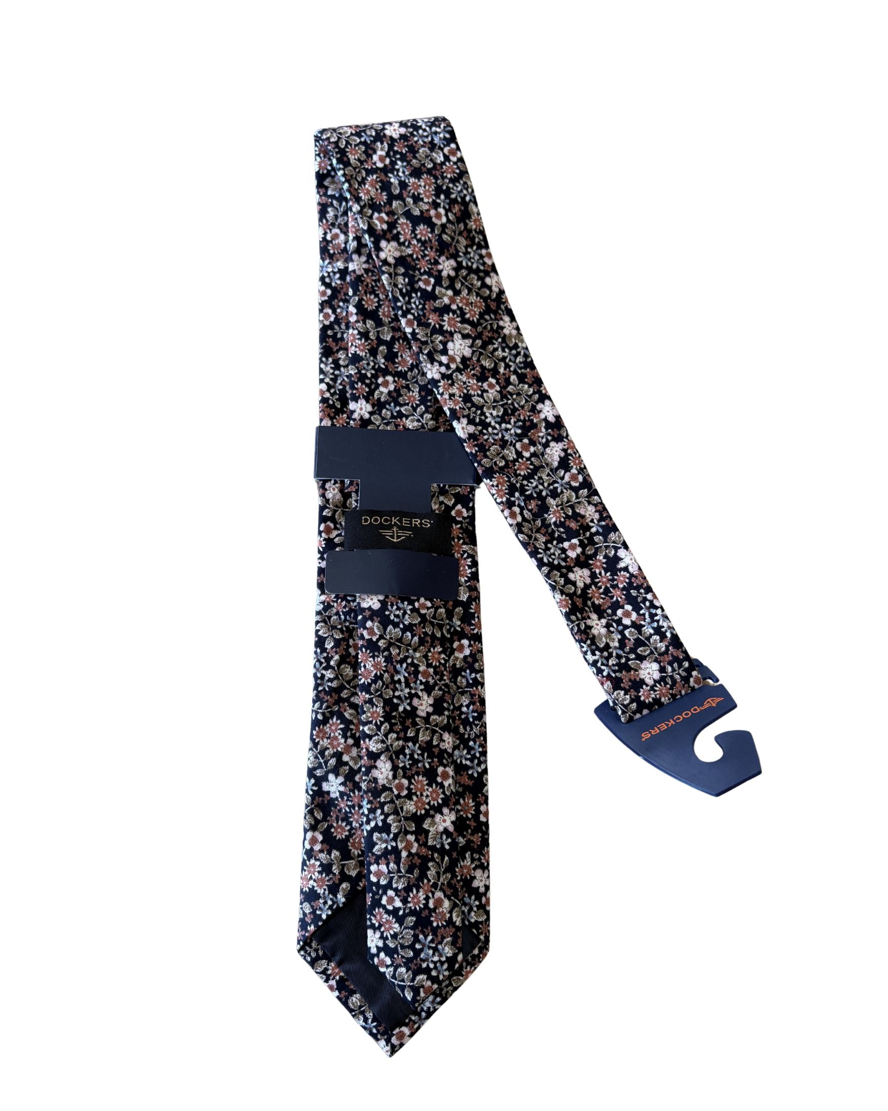 Corbata DOCKERS Floral Oscura Premium