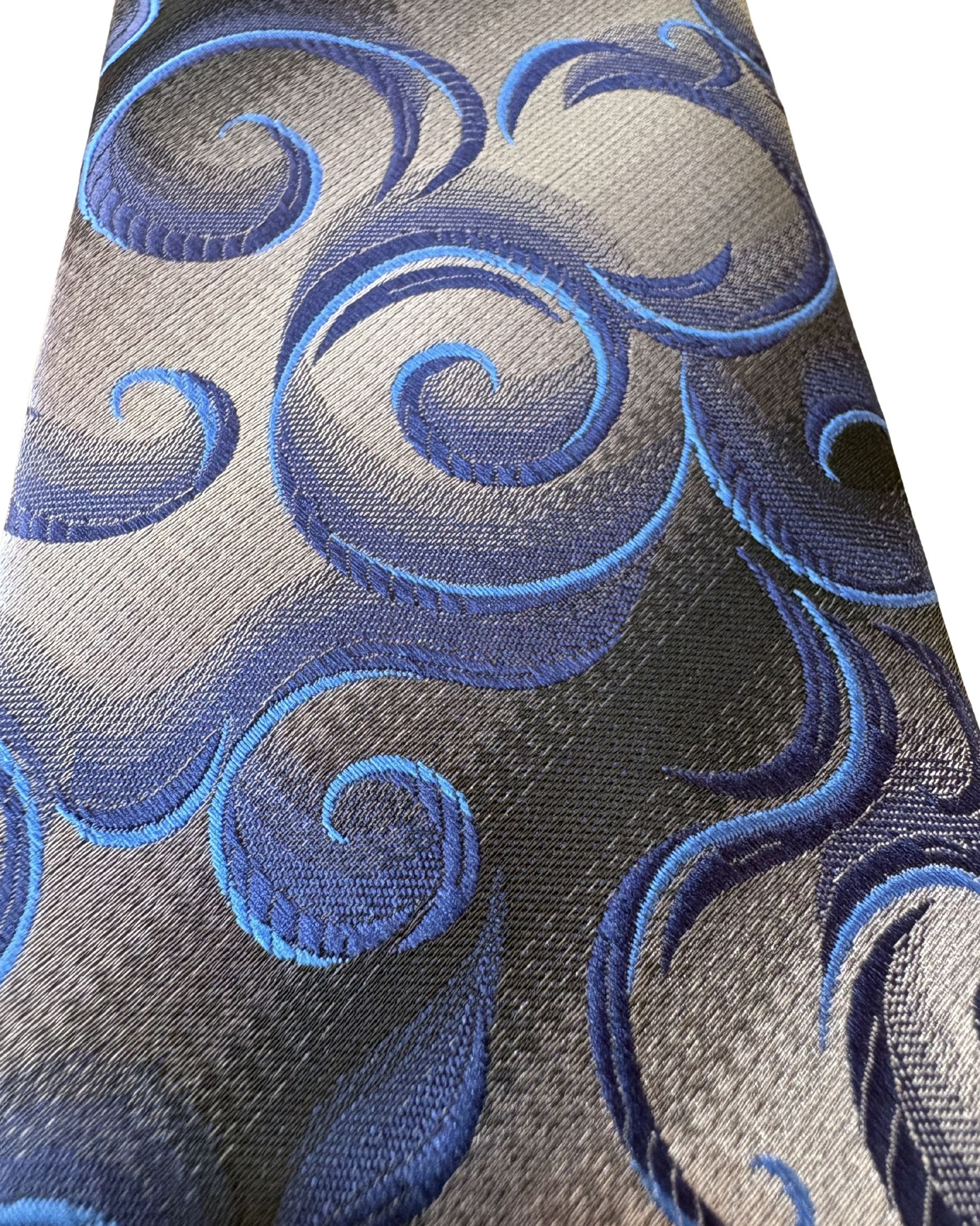Corbata VAN HEUSEN Azul Paisley Degradé – Original