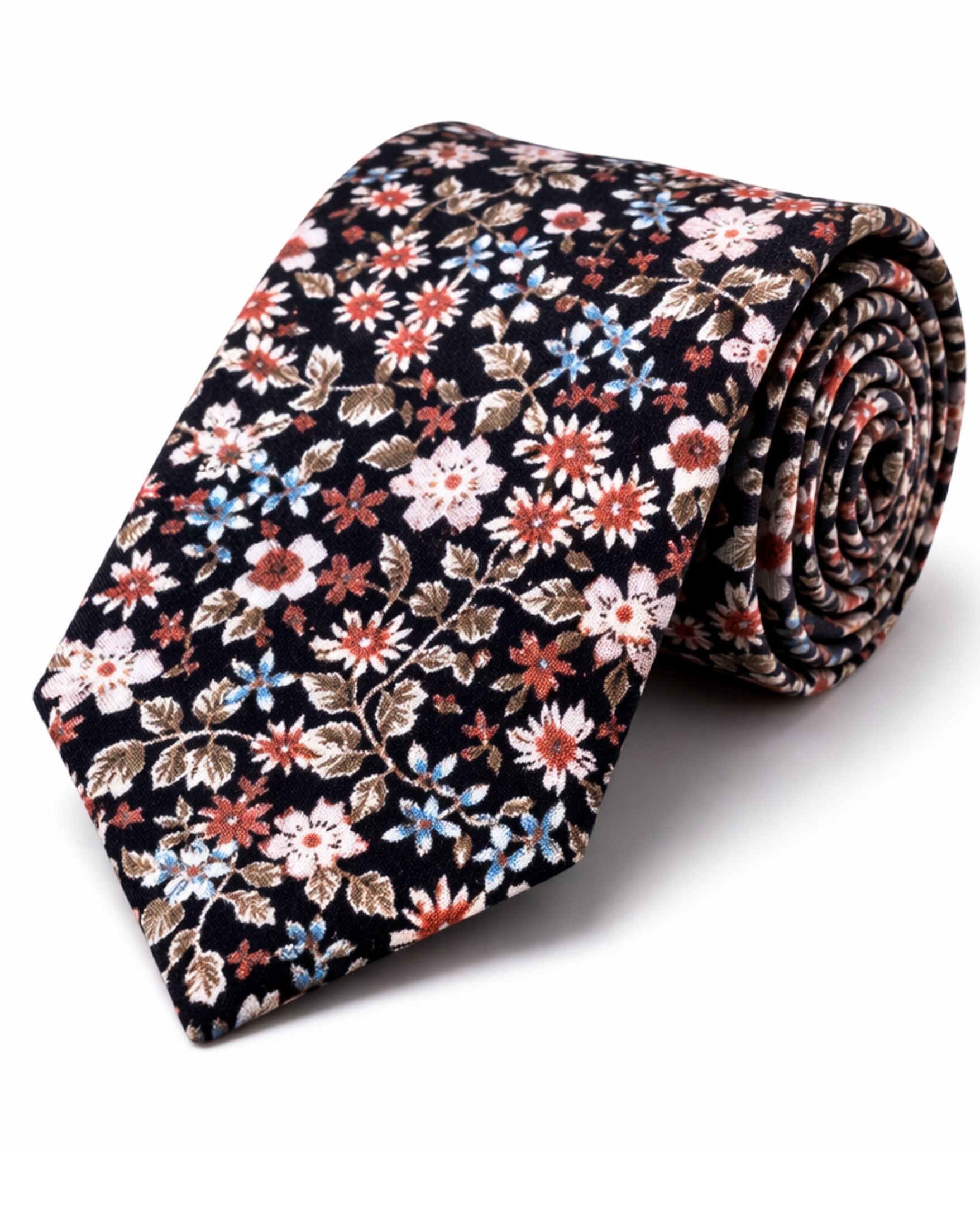 Corbata DOCKERS Floral Oscura Premium