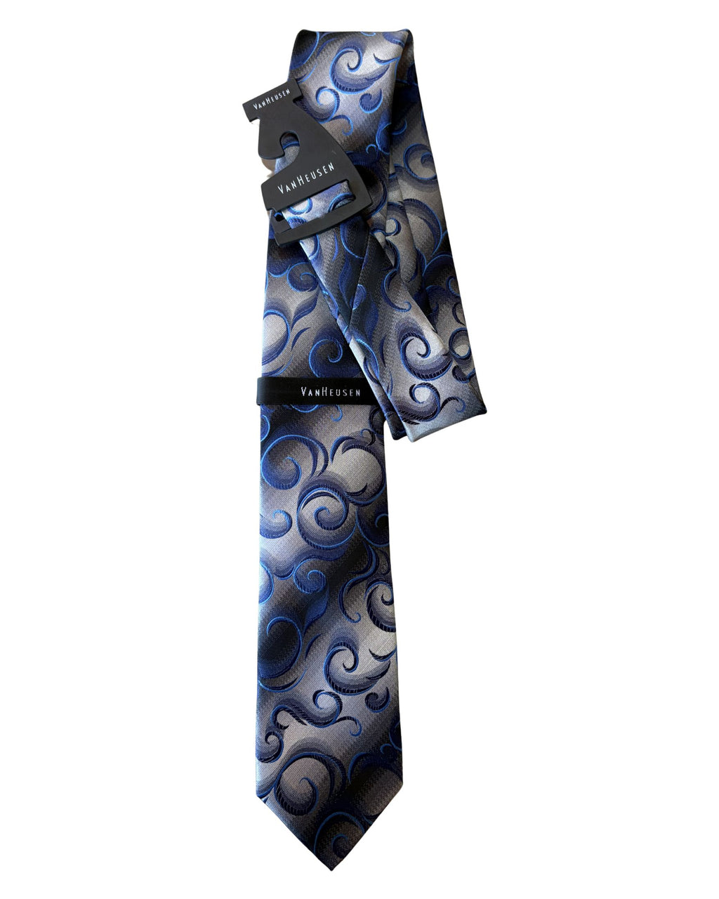 Corbata VAN HEUSEN Azul Paisley Degradé – Original